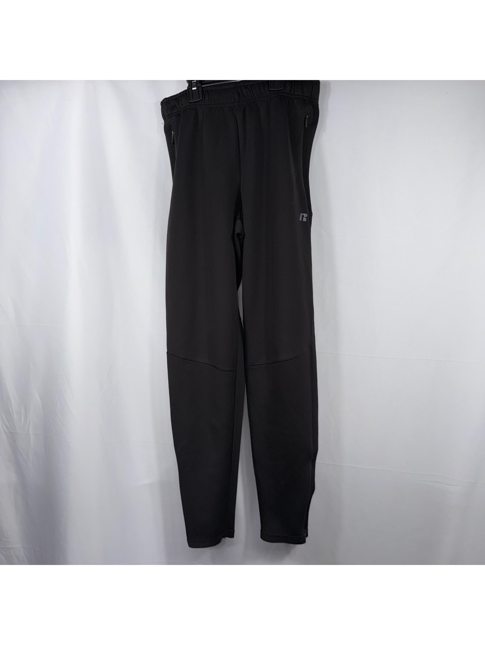Russell Men’s Small Black Athletic Track Pants